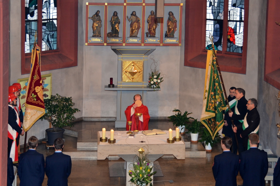 In der Kirche 