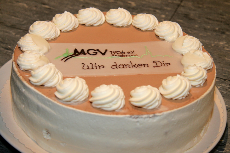 Torte für 1. Vorstand