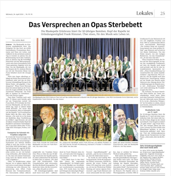 MP Artikel Jubiläum Dirigent